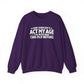 Graphic Print Crewneck Sweatshirt - POD0034 image