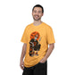 Retro Skater Skeleton Halloween Unisex Garment-Dyed T-shirt image 28