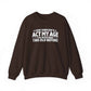 Graphic Print Crewneck Sweatshirt - POD0034 image 12