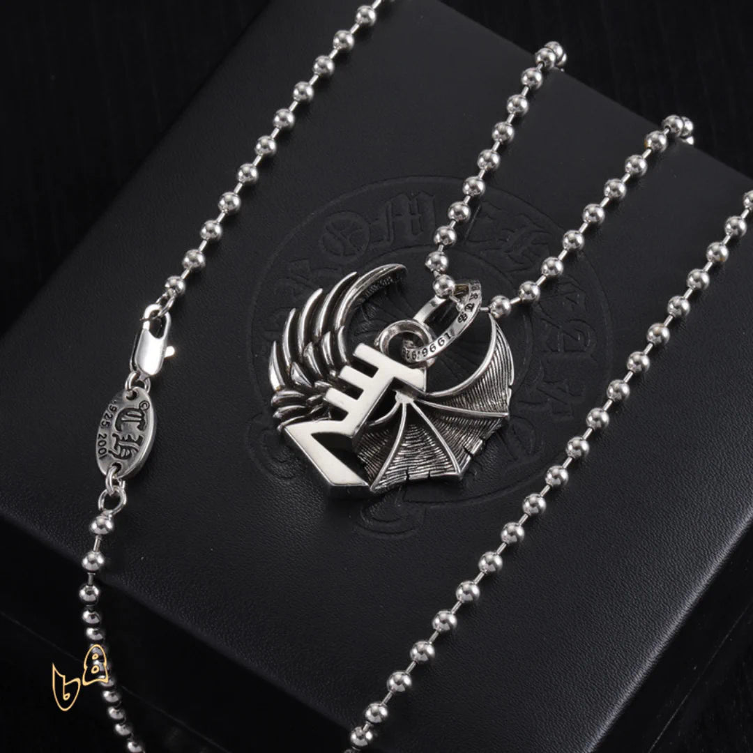 CH Wings Pendant Necklace - CH0033 image 3