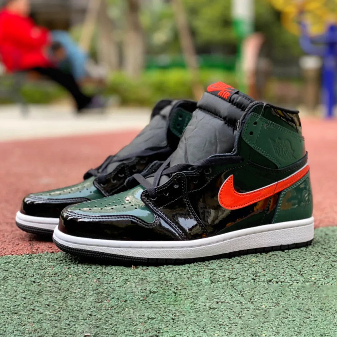 SoleFly x AJ 1 High OG Art Basel Shoes Sneakers – nk0004661 image 4