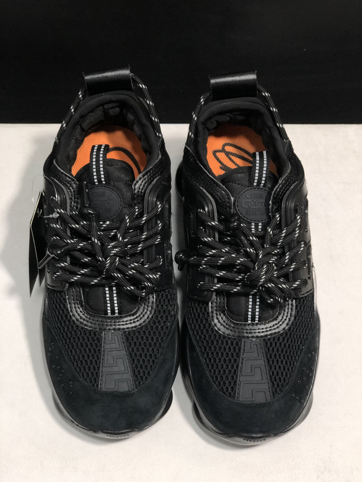 Chain Reaction Full Black Shoes Sneakers - ve0000051 image 5