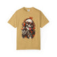 Neon Skull DJ Unisex Garment-Dyed T-shirt image