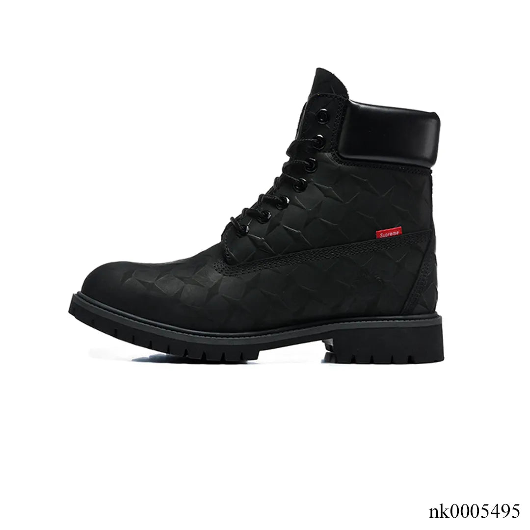 Supreme x TBL 6-Inch Premium Waterproof Boot 'Embossed Diamond Plate - Black' Shoes Sneakers - nk0005495 image 1