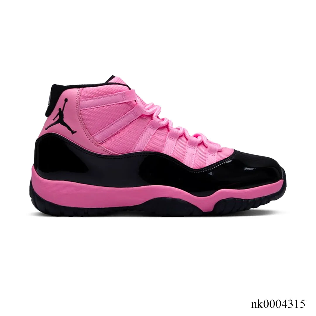 AJ 11 Black Pink Shoes Sneakers - nk0004315 image 0