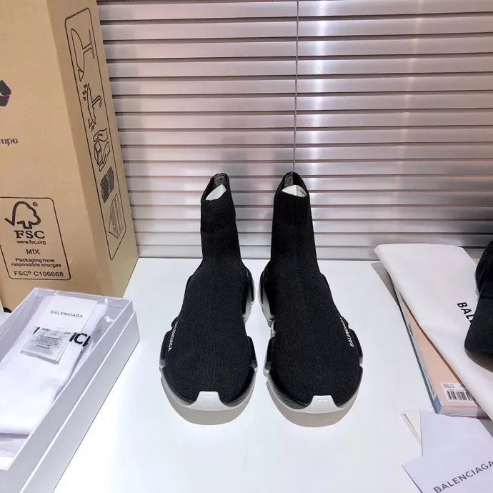 BLCG Speed 2.0 Recycled Knit Black White Shoes Sneakers – bl0000008 image 3
