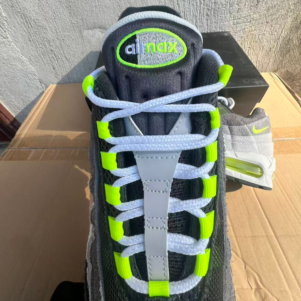 Sergio Lozano x AM 95 OG 'Reverse Neon' Shoes Sneakers - nk0004831 image 11