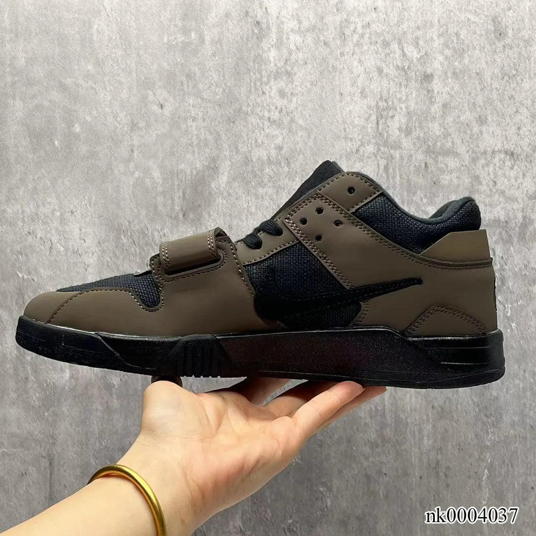 Travis Scott x Jumpman Jack Dark Mocha Shoes Sneakers - nk0004037 image 3
