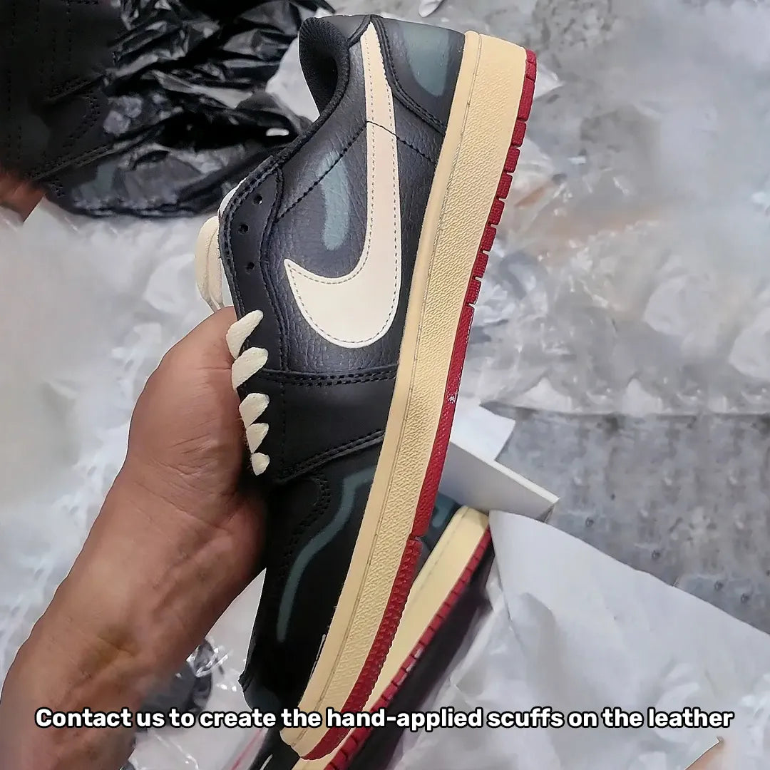 Nigel Sylvester x AJ 1 Low OG Better With Time Shoes Sneakers - nk0004551 image 9