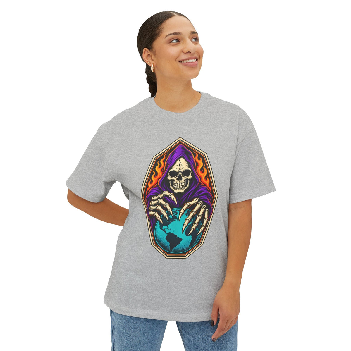 Soul Keeper Unisex Oversized Boxy Tee image 27