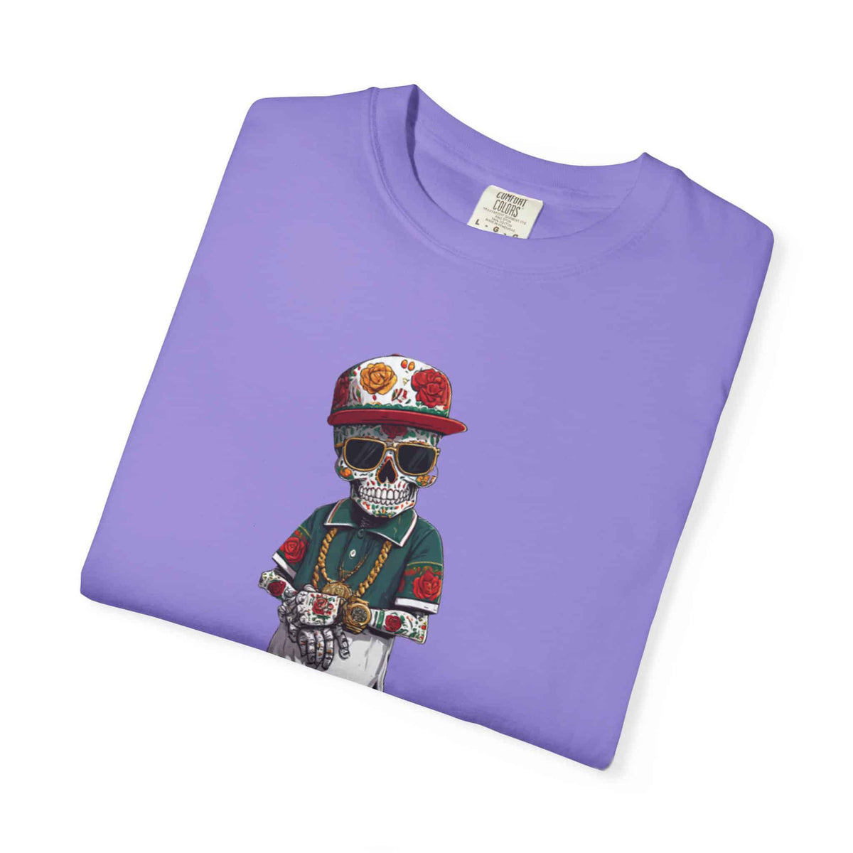 Skull Luxury Unisex Garment-Dyed T-shirt image 44