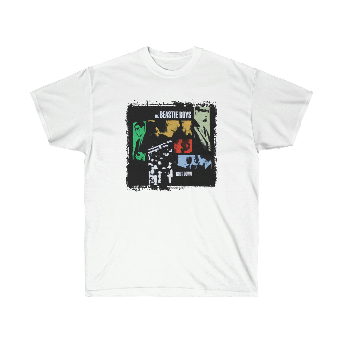 The Beasite Boys Root Down Men T-Shirt - White, M image