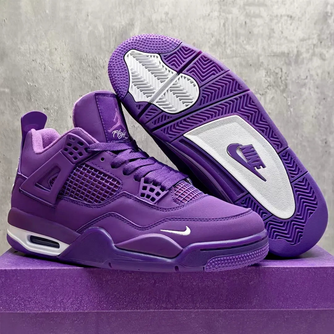 Nigel Sylvester x AJ 4 Purple Shoes Sneakers - nk0004676 image 6
