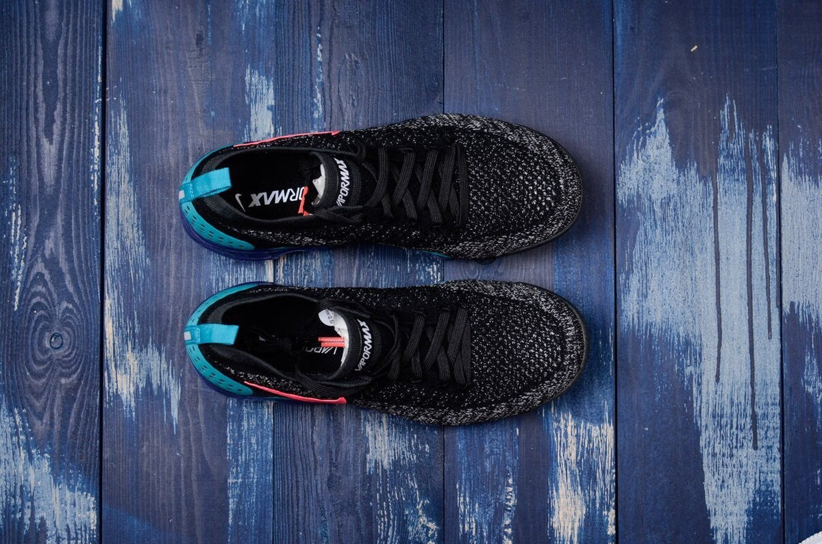 Air VaporMax 2.0 Black Hot Punch Shoes Sneakers - nk0000478 image 2