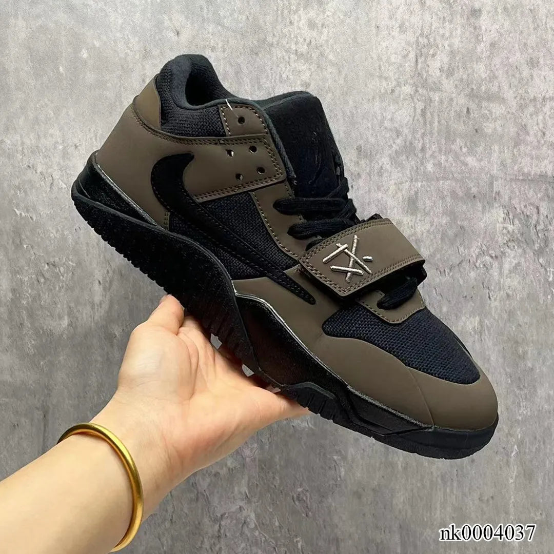 Travis Scott x Jumpman Jack Dark Mocha Shoes Sneakers - nk0004037 image 4