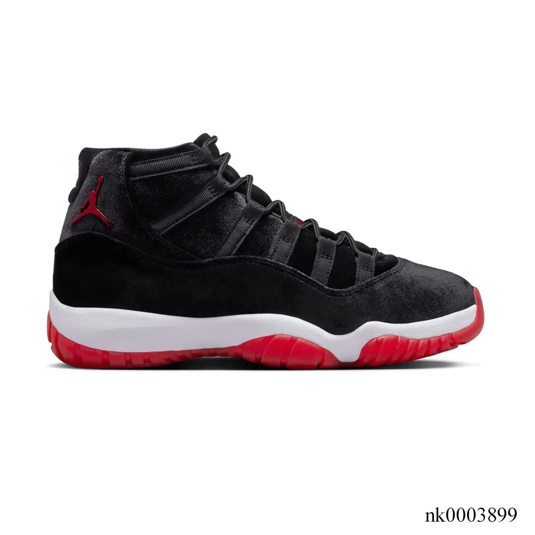 AJ 11 Bred Velvet Shoes Sneakers - nk0003899 image 0