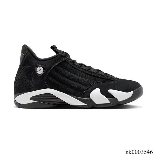 AJ 14 Black/White Shoes Sneakers  - nk0003546 image 0
