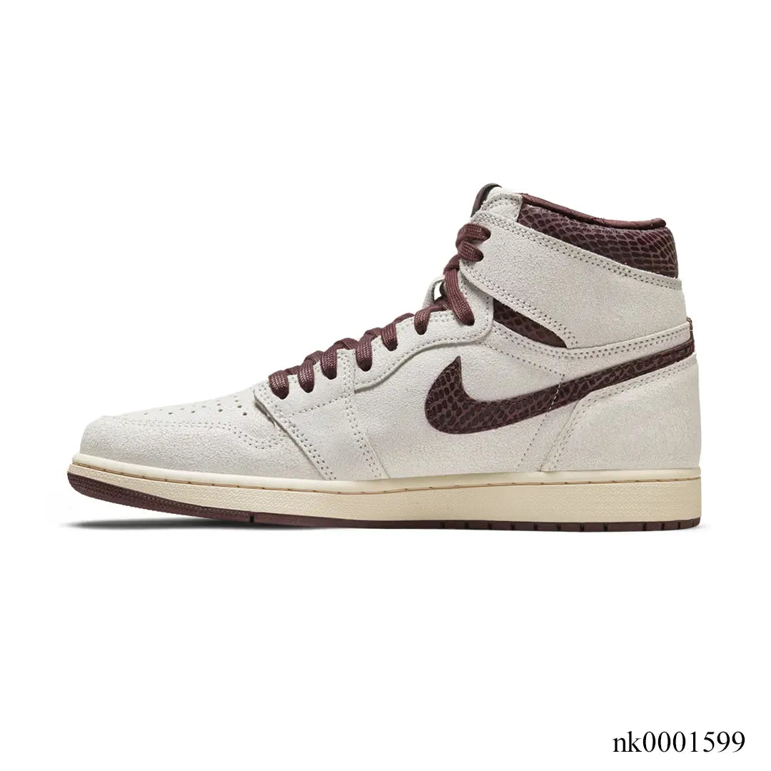 A Ma Maniere x AJ 1 High OG Shoes Sneakers - nk0001599 image 1