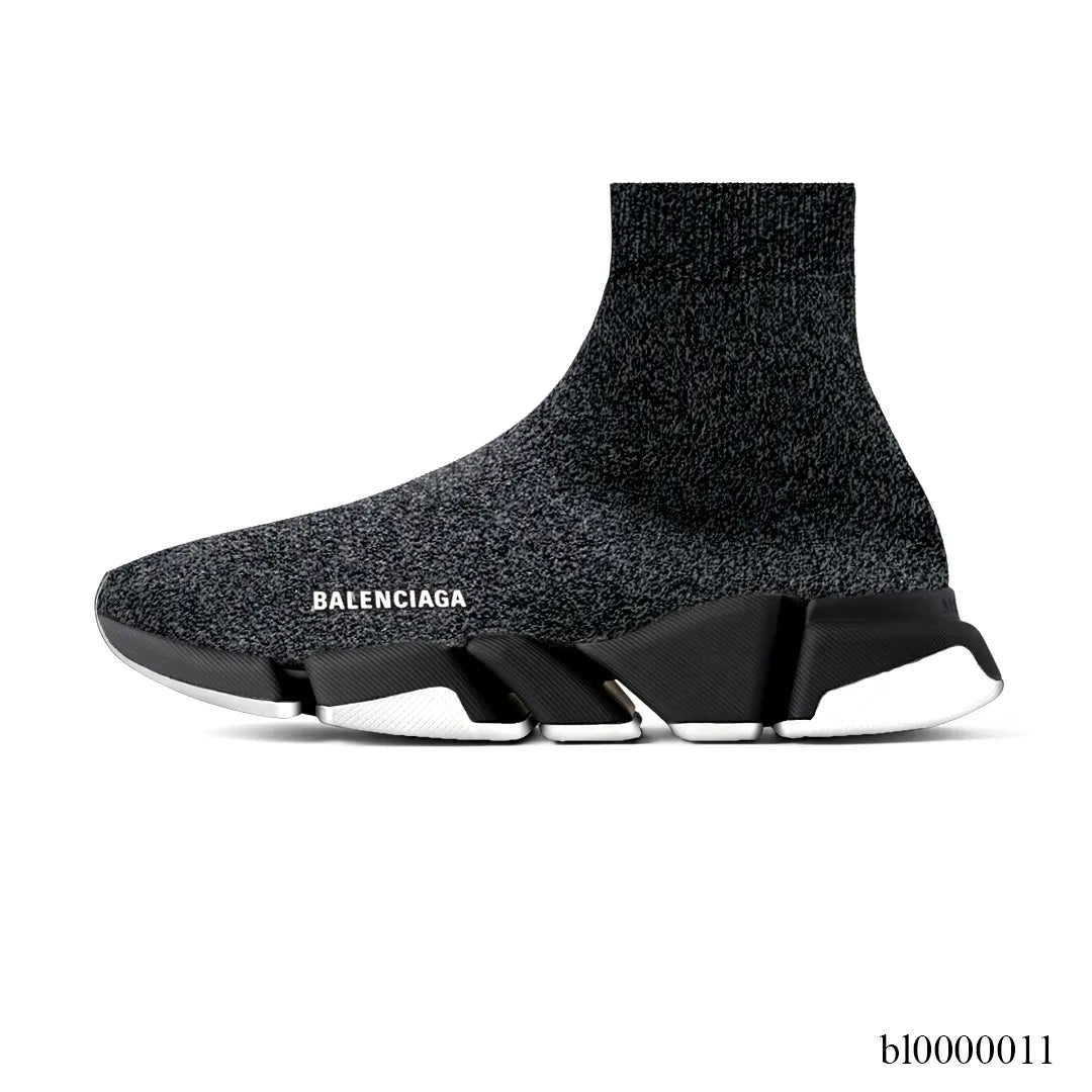 BLCG Speed 2.0 Recycled Knit Grey White Black Shoes Sneakers - bl0000011 image 1