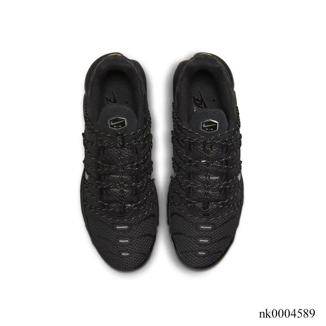 AM Plus Utility Black Metallic Silver Shoes Sneakers - nk0004589 image 3