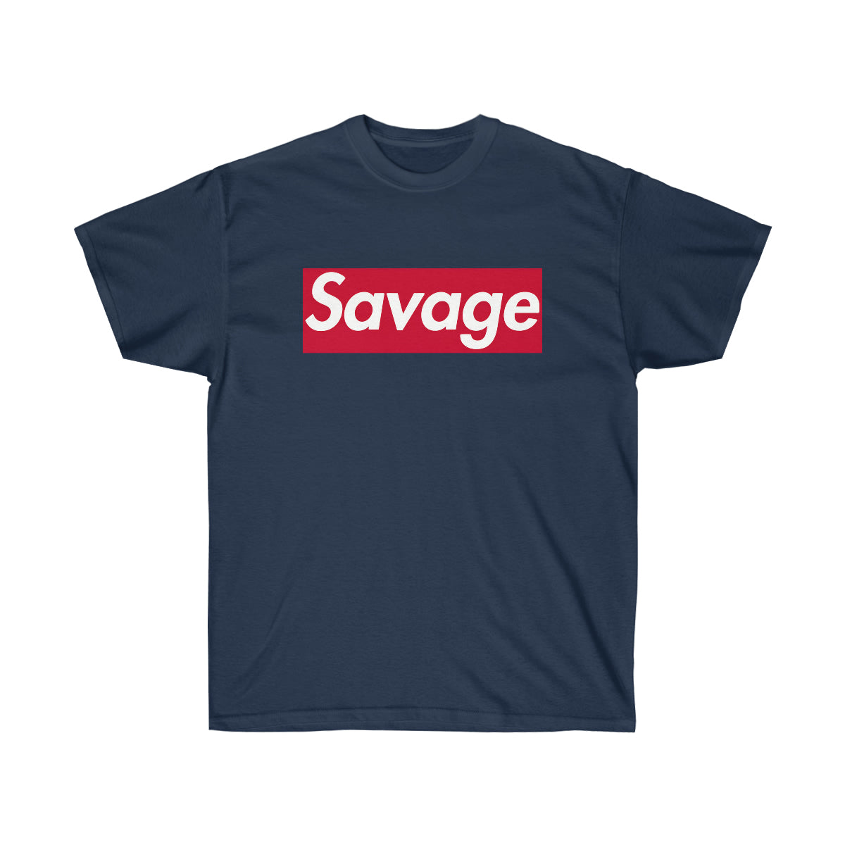 Savage Men T-Shirt - Navy, M image