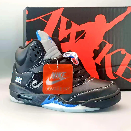 Awake NY x AJ 5 Racer Blue Shoes Sneakers - nk0004445 image 2