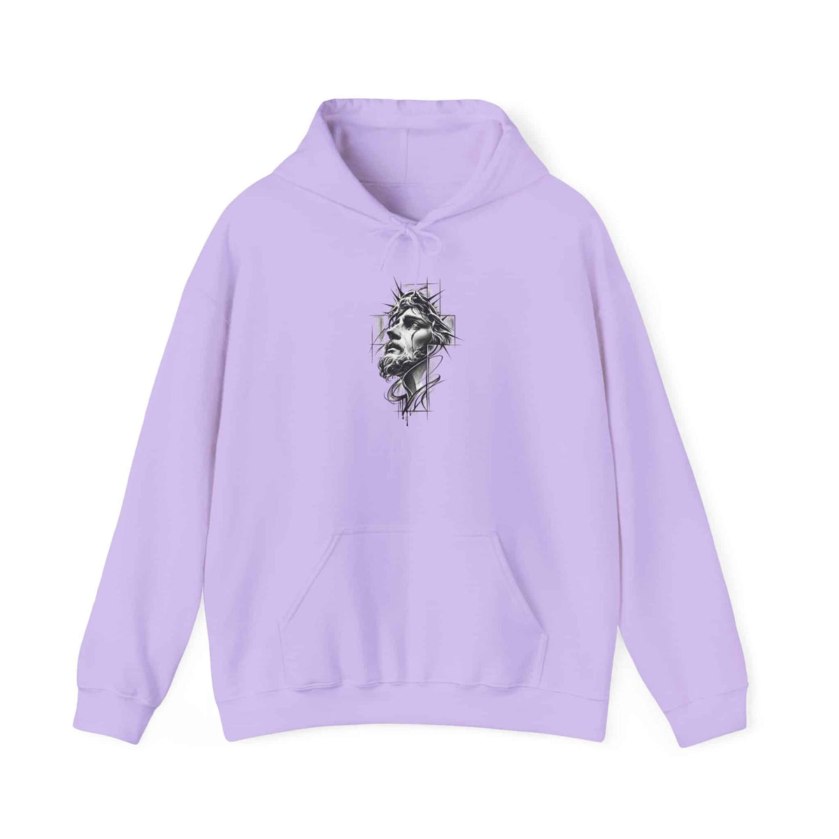 Crown of Faith 1 Hooded Sweatshirt - XL, Orchid image