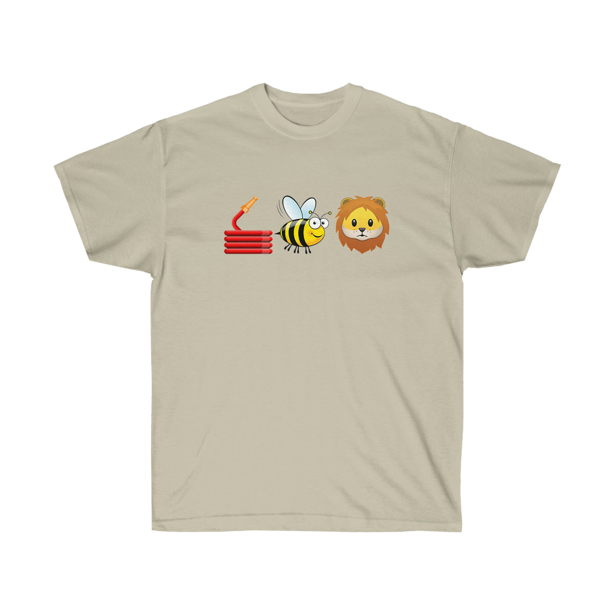Hose bee lion Men T-Shirt - Sand, S image