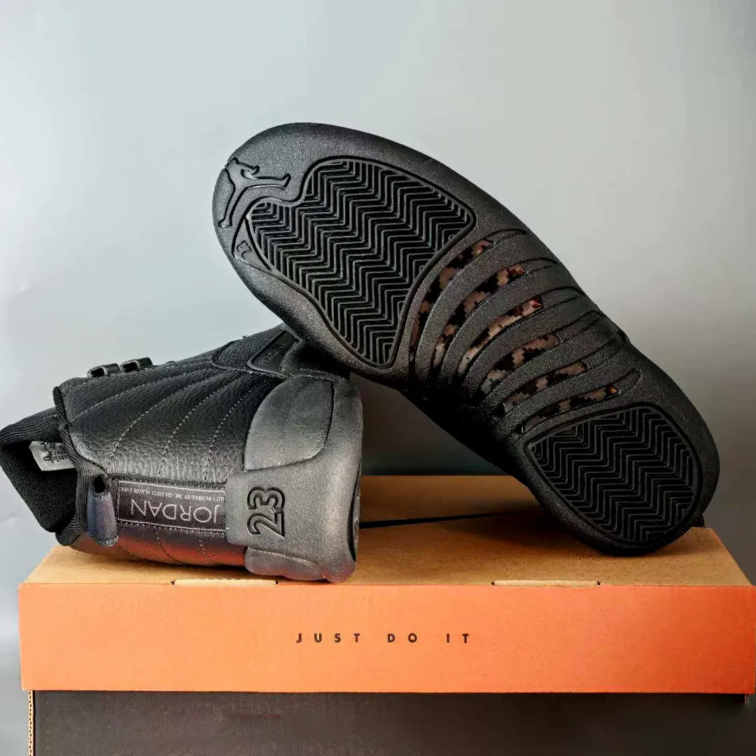 AJ 12 Black Cat Shoes Sneakers - nk0004729 image 7