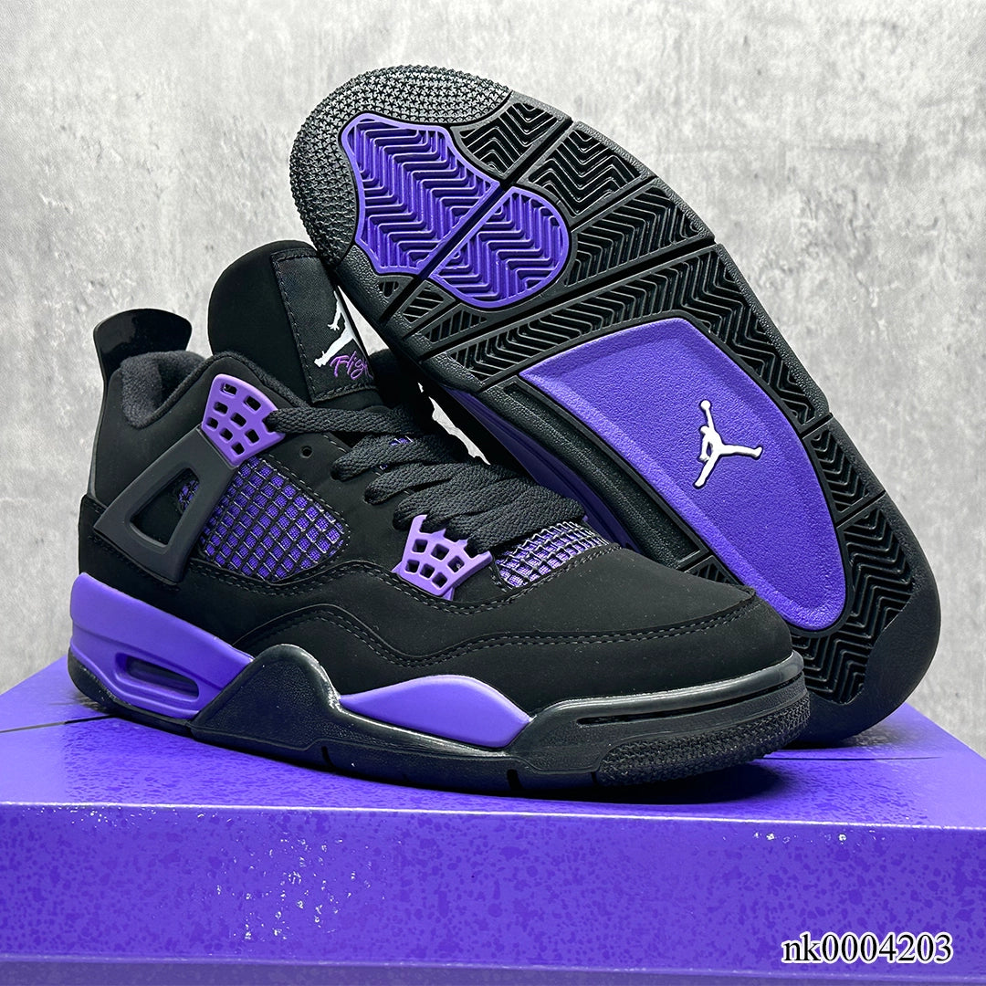 AJ 4 Purple Thunder Shoes Sneakers - nk0004203 image 11
