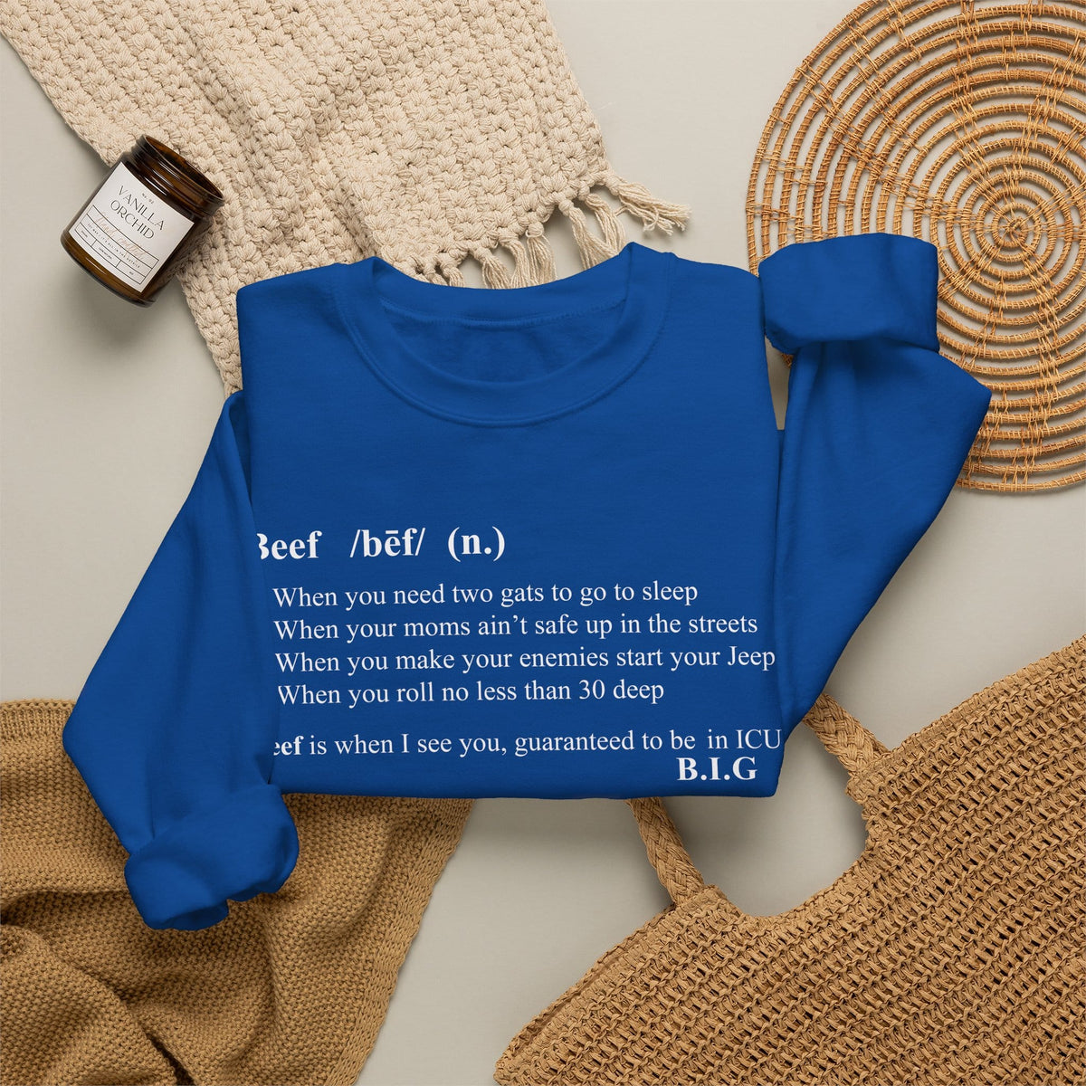 Beef Definition Crewneck Sweatshirt image 35