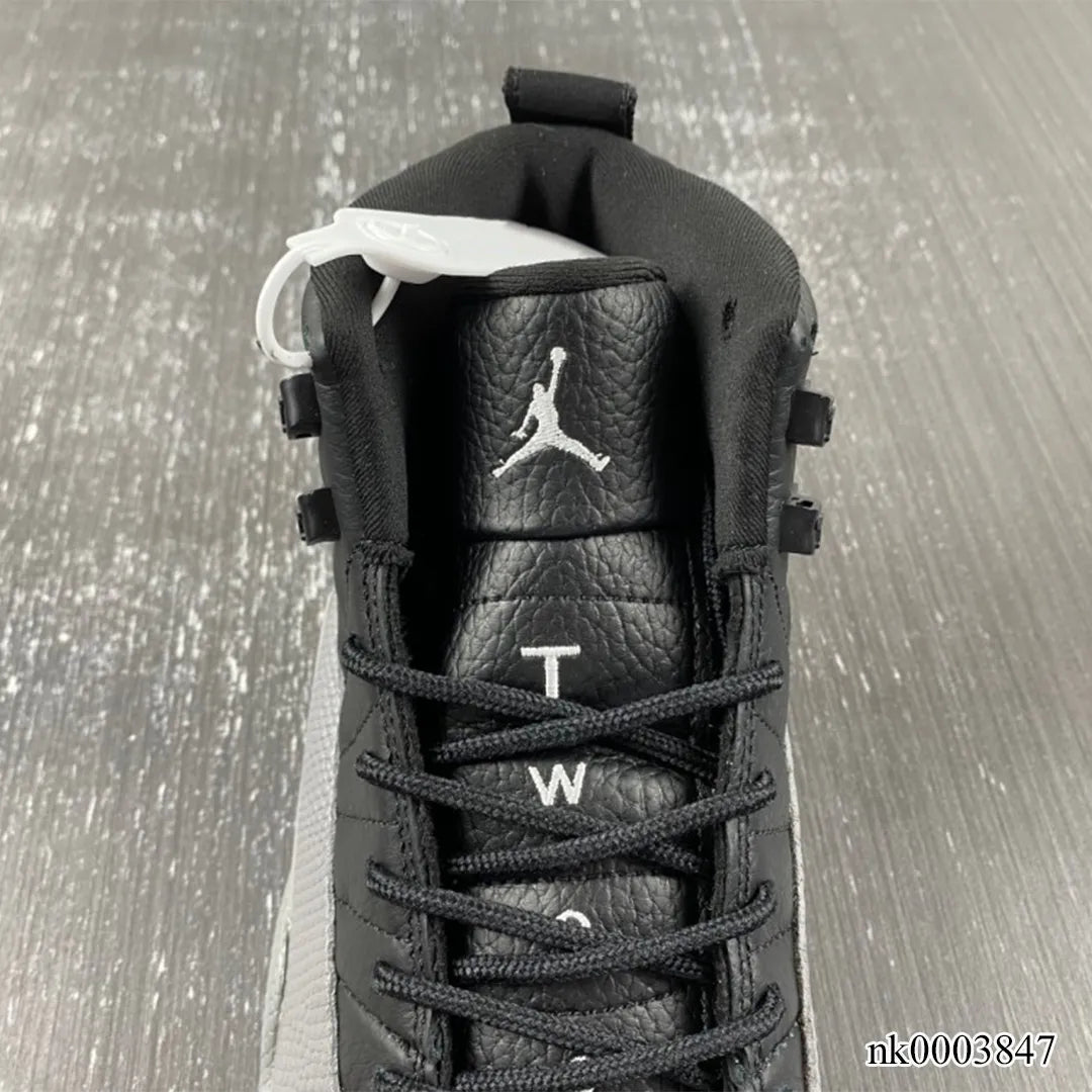 AJ 12 Black/Wolf Grey Shoes Sneakers - nk0003847 image 6
