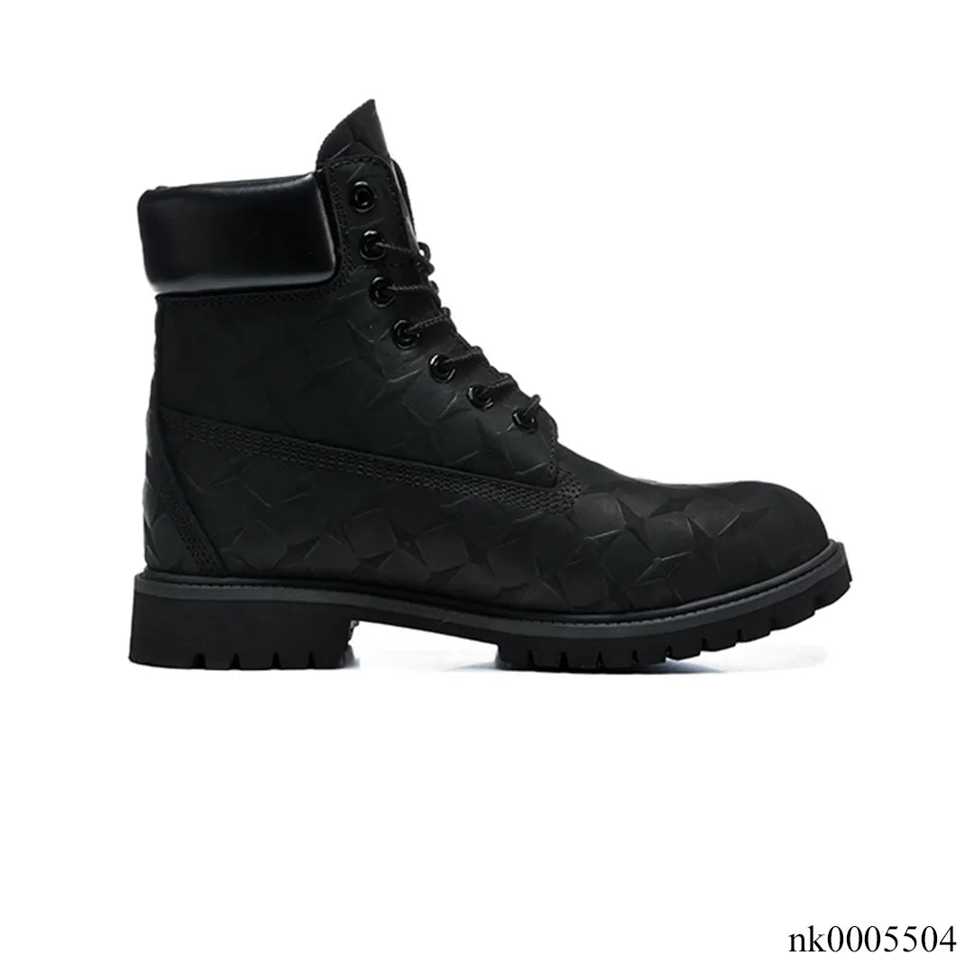 [PREMIUM] SUP x TBL 6-Inch Premium Waterproof Boot 'Embossed Diamond Plate - Black' Shoes Sneakers - nk0005504 image 0