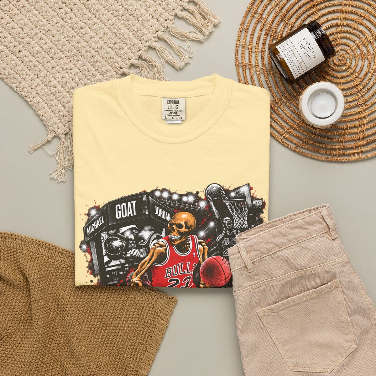 Chicago Legend 23 Unisex Garment-Dyed T-shirt image 24