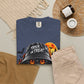 Spooky Streetwear Masked Unisex Garment-Dyed T-shirt image 63