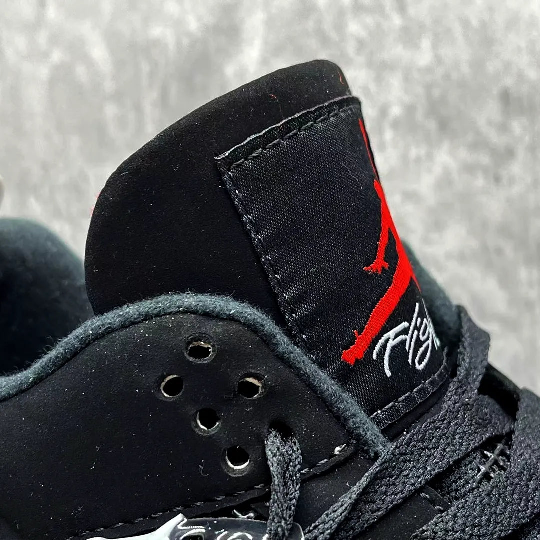 AJ 4 Black Cement Shoes Sneakers - nk0004141 image 9
