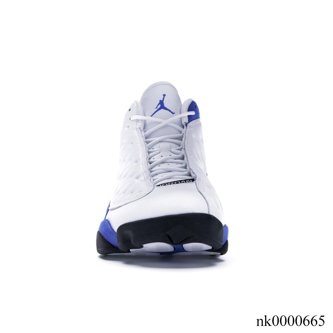 AJ 13 Retro White Hyper Royal Black Shoes Sneakers - nk0000665 image 3