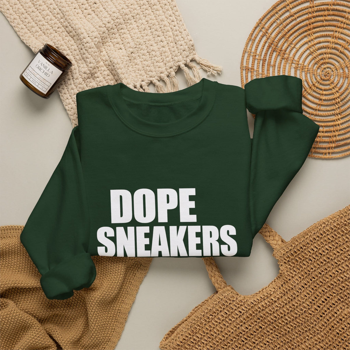 Graphic Print Crewneck Sweatshirt - POD0036 image 19