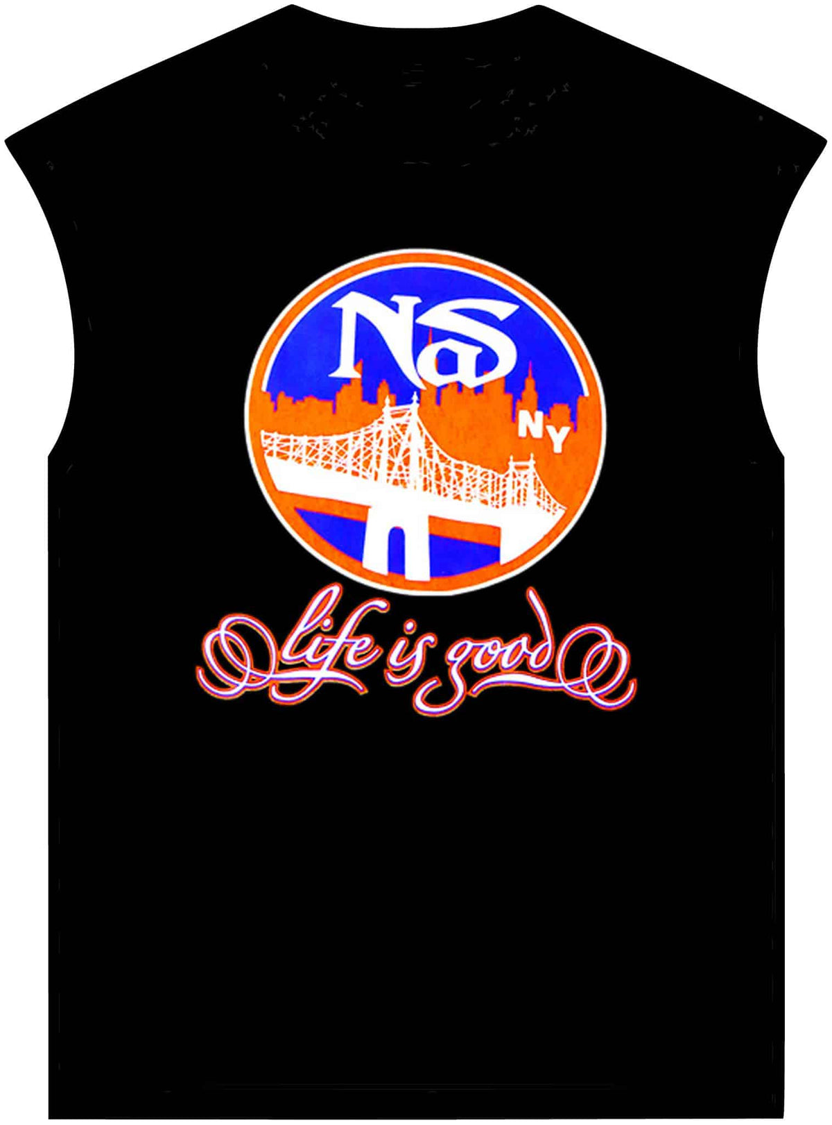 Life Is Good Unisex Garment-Dyed Muscle Tee image