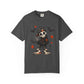 Boy Skeleton Halloween Unisex Garment-Dyed T-shirt image