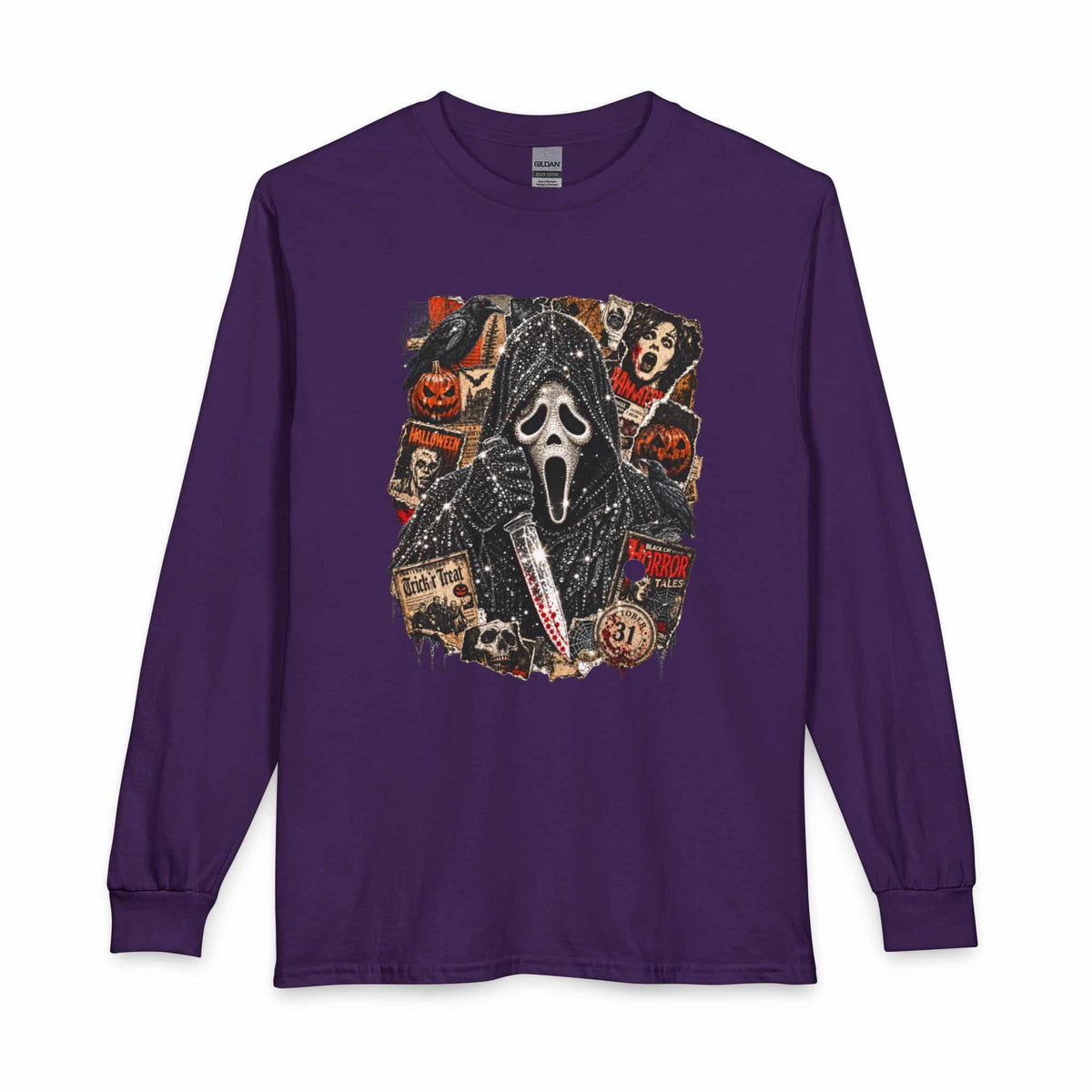Halloween Horror Long Sleeve T-Shirt image