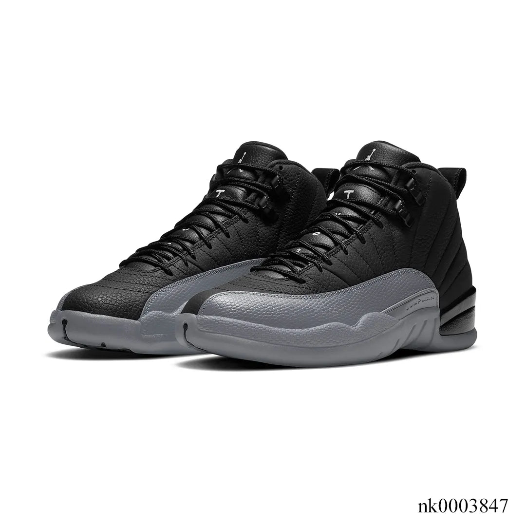 AJ 12 Black/Wolf Grey Shoes Sneakers - nk0003847 image 1