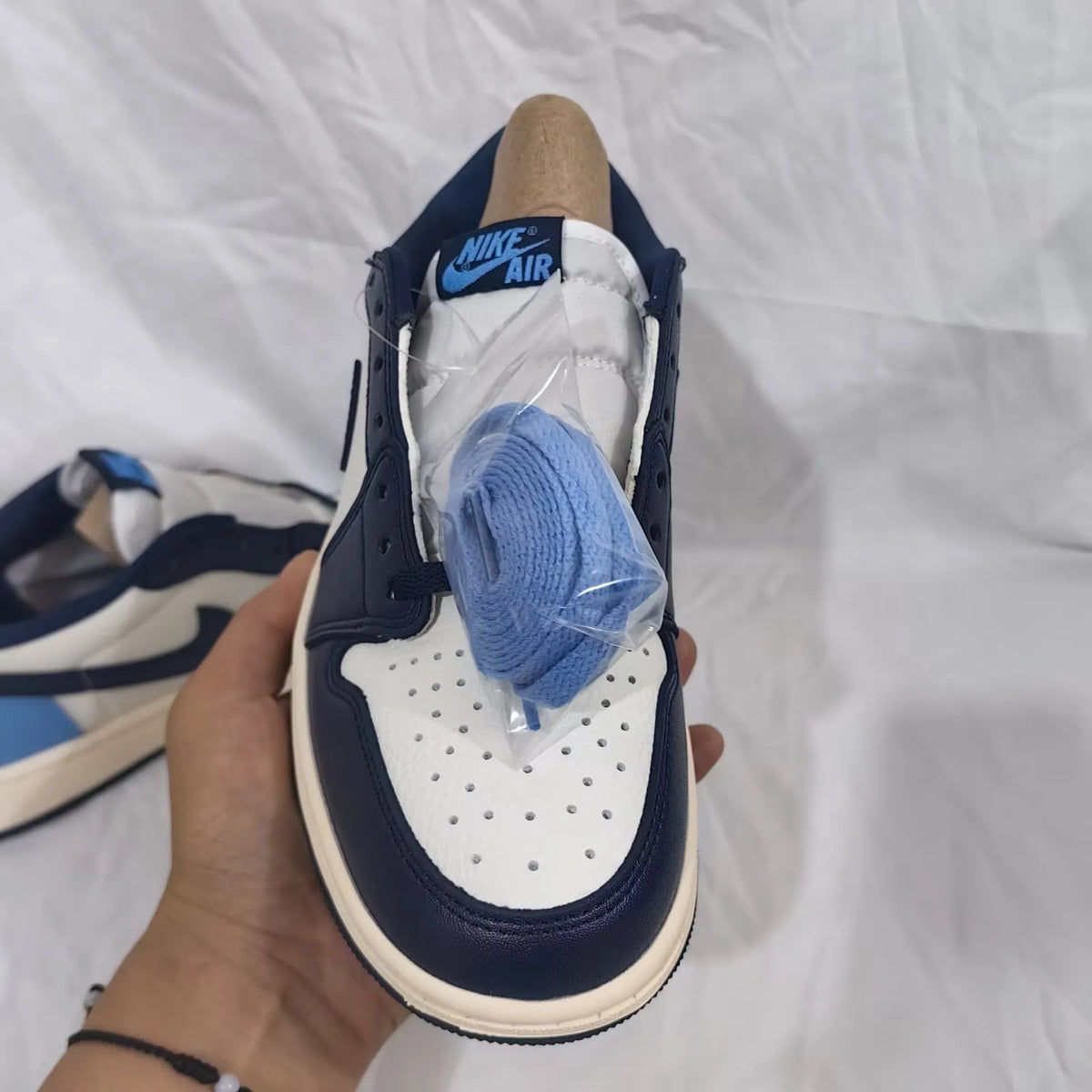 AJ 1 Low OG Obsidian Shoes Sneakers - nk0004194 image 7