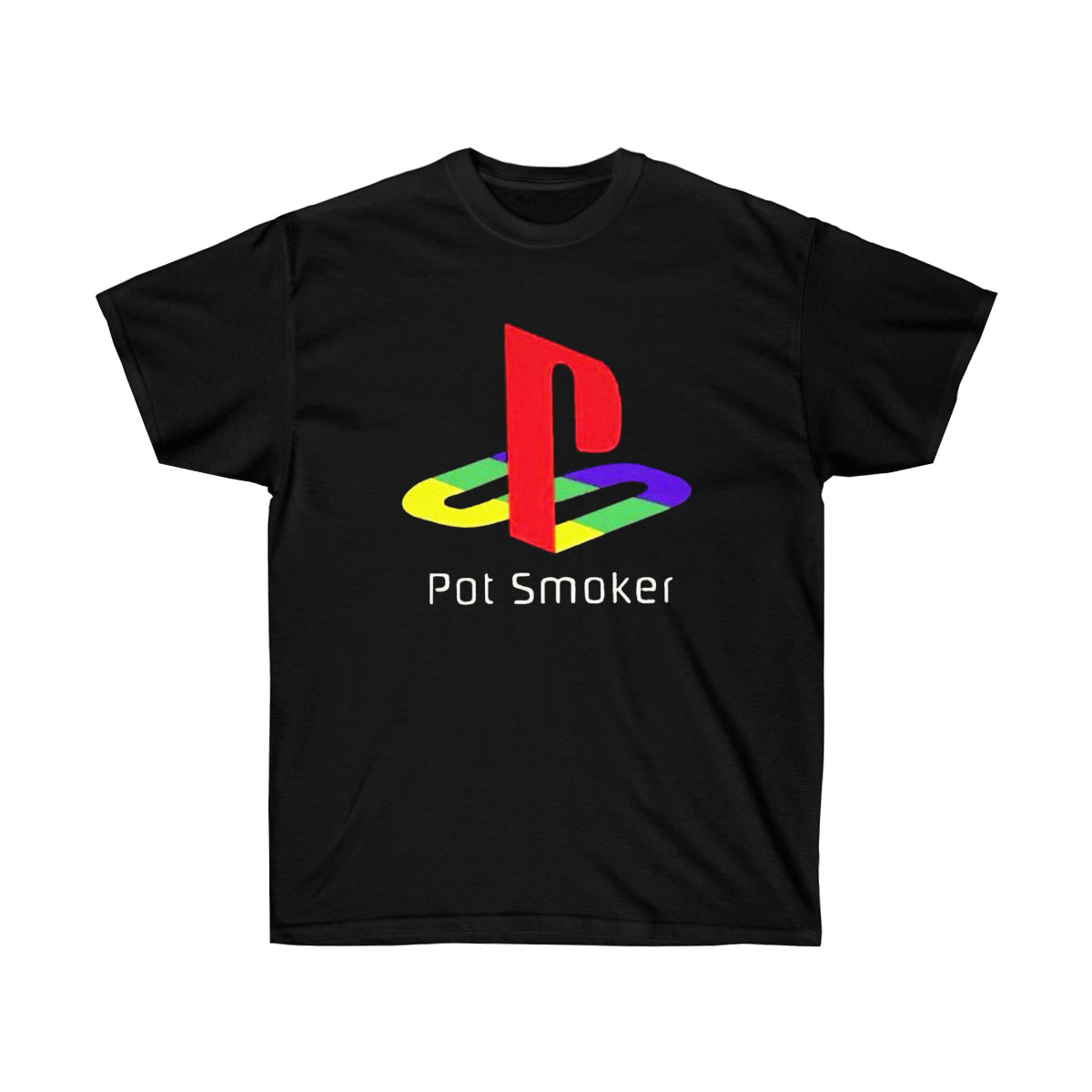 Pot Smoker Retro Men T-Shirt image 0