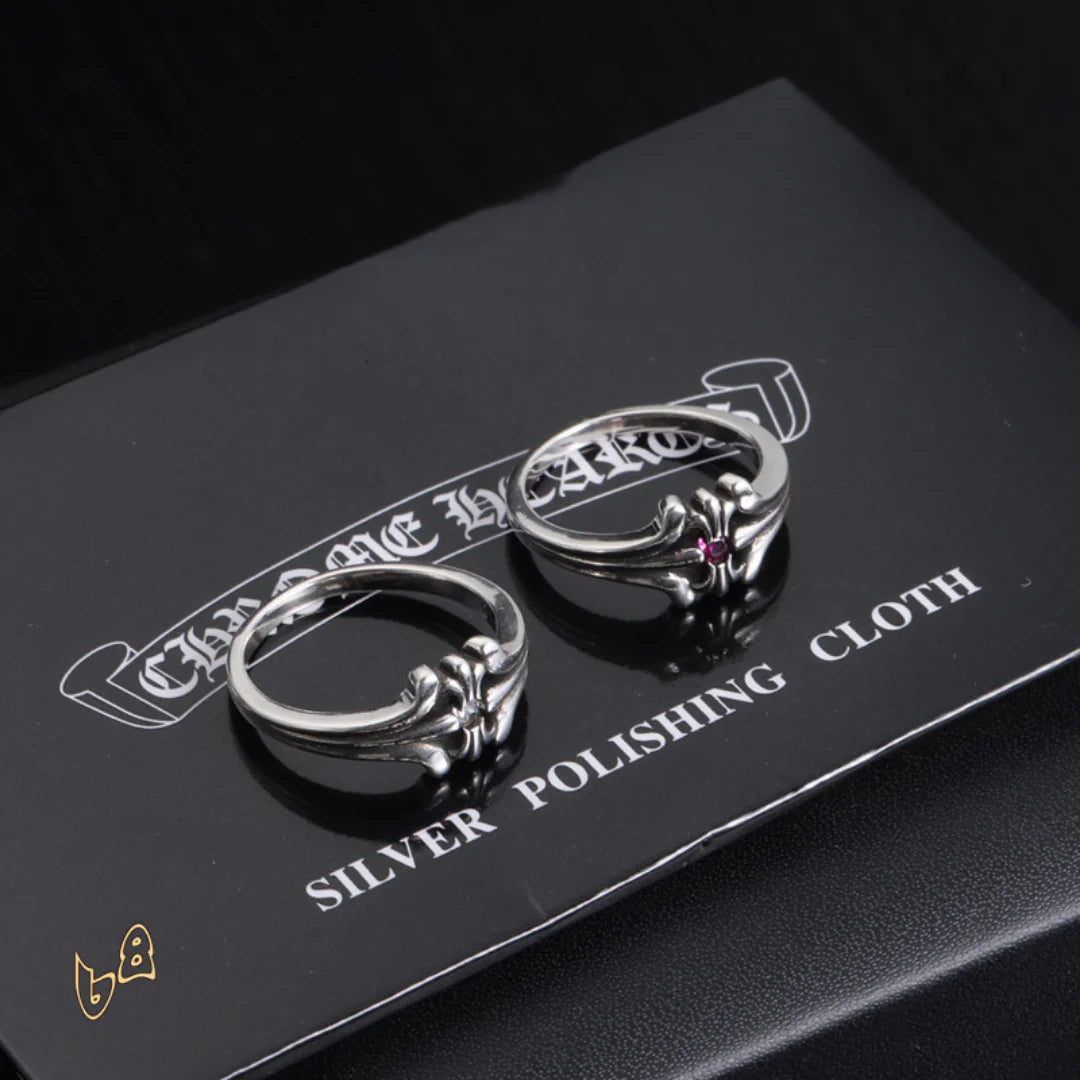 CH Ruby Floral Ring - CH0088 image 3