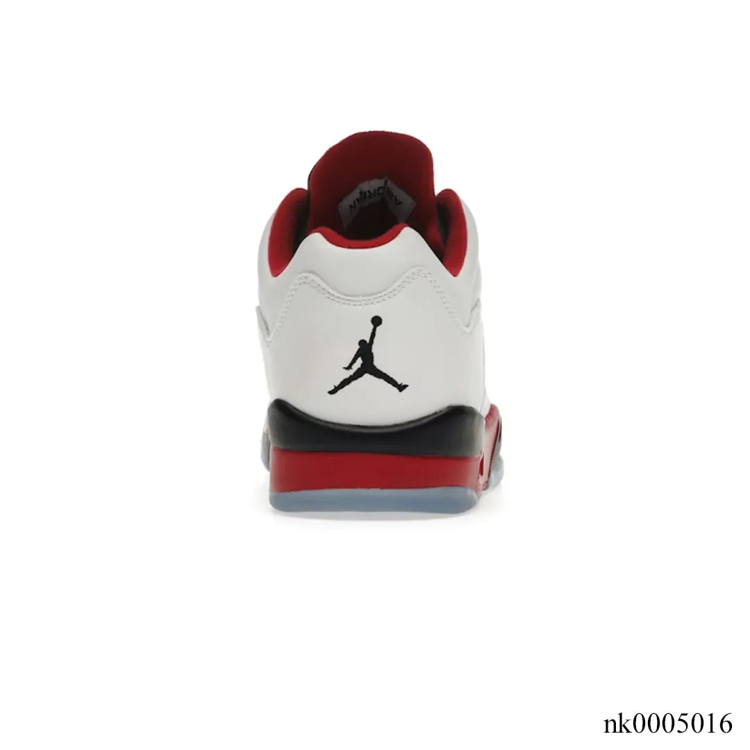 AJ 5 Retro Low Fire Red Shoes Sneakers - nk0005016 image 3