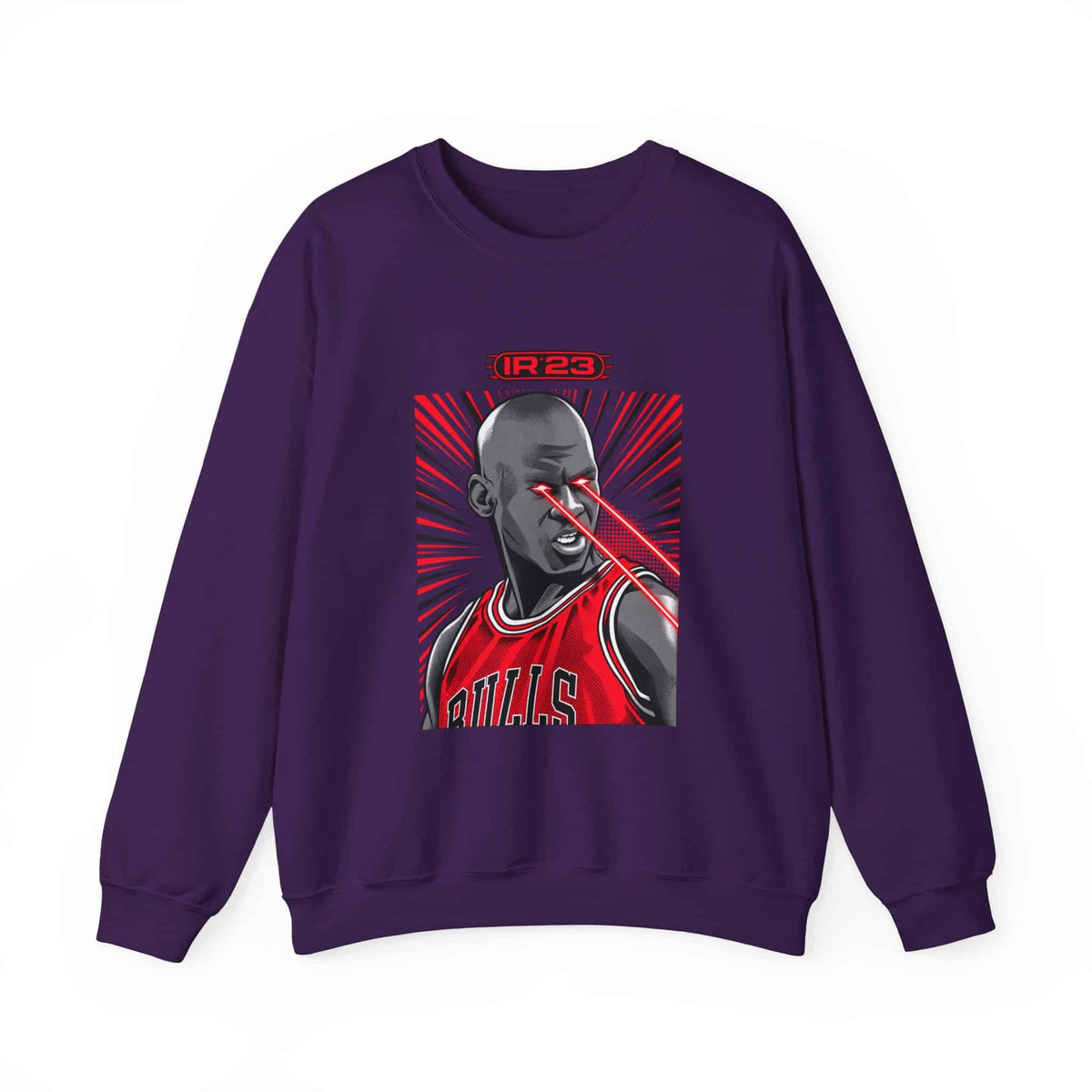 Graphic Print Crewneck Sweatshirt - POD0032 image