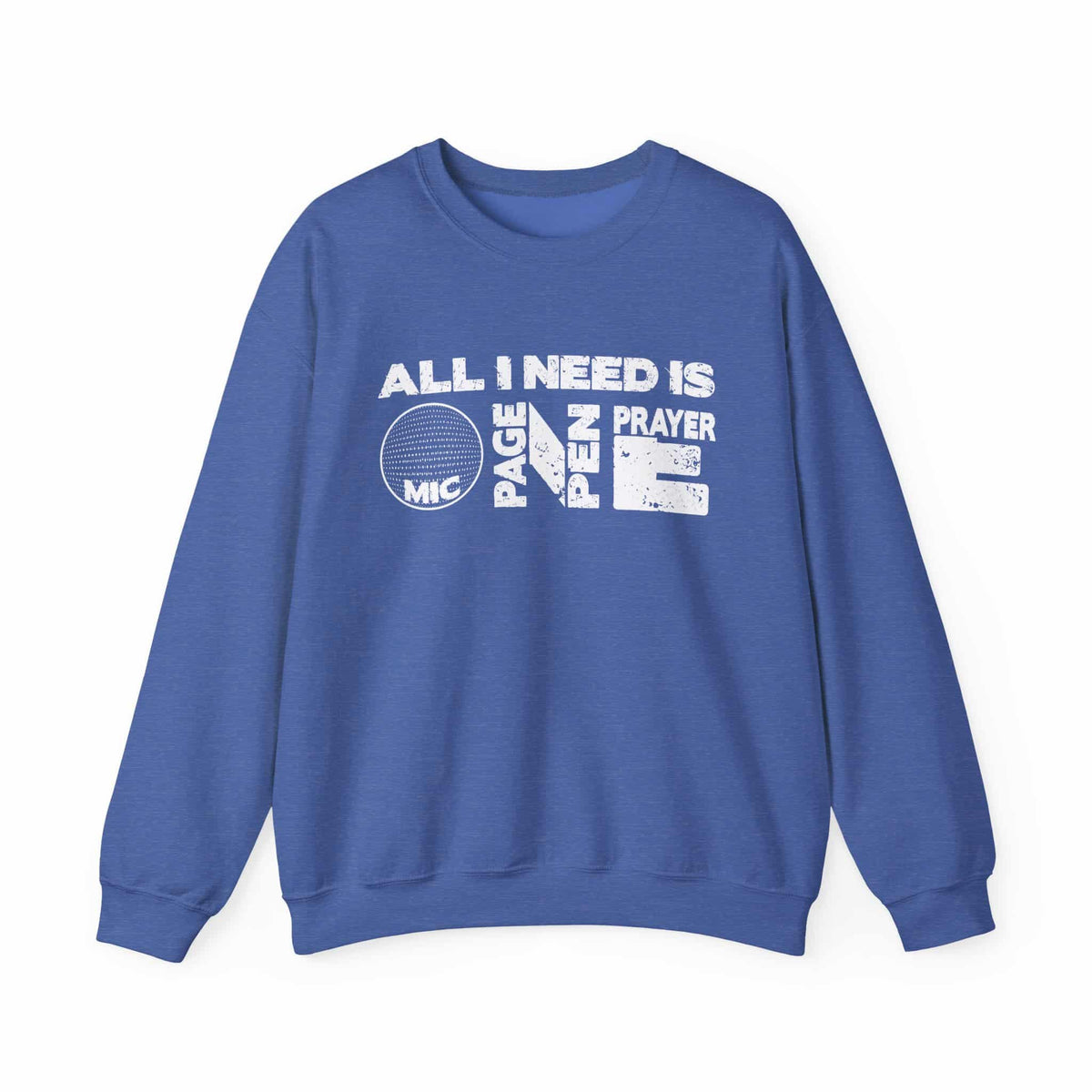 ALL_I_NEED_IS Crewneck Sweatshirt image