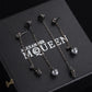 McQueen Silver Chain Skull Drop Earrings - MCQ0022 image 4