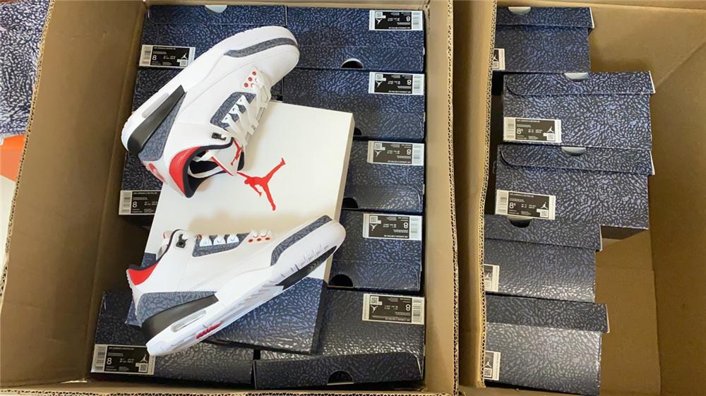AJ 3 Retro SE Fire Red (2020) Shoes Sneakers - nk0000808 image 12